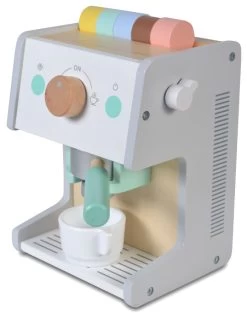 Cangaroo Houten Koffiezetapparaat Incl. Capsules 4319 -Babyproducten  Winkel cangaroo houten koffiezetapparaat incl. capsules 4319 3