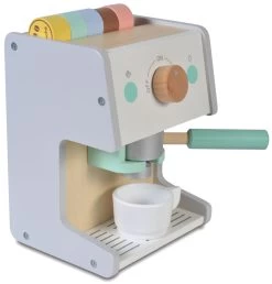 Cangaroo Houten Koffiezetapparaat Incl. Capsules 4319 -Babyproducten  Winkel cangaroo houten koffiezetapparaat incl. capsules 4319 4