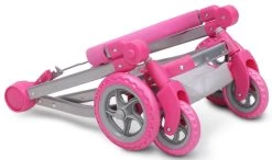 Cangaroo Pink Rose Poppen Kinderwagen 9651B -Babyproducten  Winkel cangaroo pink rose poppen kinderwagen 9651b 10