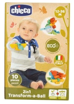 Chicco ECO+ 2-in-1 Bouw Een Bal Speelgoed C093741 -Babyproducten  Winkel chicco eco 2 in 1 bouw een bal speelgoed c093741 9