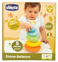 Chicco ECO+ Balans Stenen Speelgoed C104920 -Babyproducten  Winkel chicco eco balans stenen speelgoed c104920 5