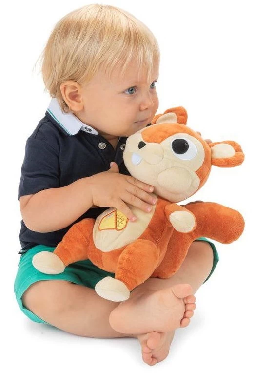 Chicco Eekhoorn Music & Light Knuffel C100630 5 Chicco Eekhoorn Music & Light Knuffel C100630 - Afbeelding 3