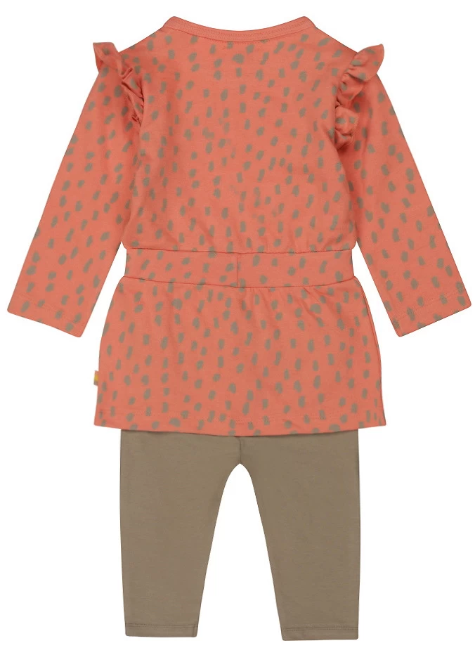Dirkje Cute Coral Maat 68 Jurkje Met Legging S48387-31 W23 4 Dirkje Cute Coral Maat 68 Jurkje Met Legging S48387-31 W23 - Afbeelding 2