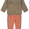 Dirkje Cute Dusty Green Maat 68 2-delige Set S48386-31 W23 -Babyproducten  Winkel dirkje cute dusty green 2 delige set s48386 31 w23 1 2