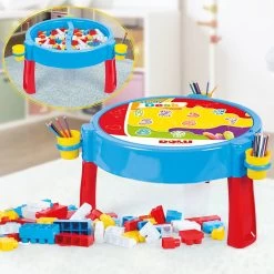 Dolu Activiteiten Tafel Incl. 100 Blokken 3072 -Babyproducten  Winkel dolu activiteiten tafel incl. 100 blokken 3072 02