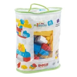 Dolu My First 60 Stuks Gekleurde Blokken 5019 -Babyproducten  Winkel dolu my first 60 stuks gekleurde blokken 5019 1 1