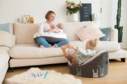 Doomoo Buddy Bear Grey Voedingskussen B04 -Babyproducten  Winkel doomoo buddy bear grey voedingskussen b04 2