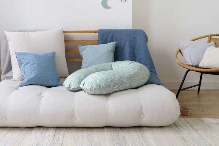 Doomoo Buddy Cloudy Kaki Voedingskussen B60 7 Doomoo Buddy Cloudy Kaki Voedingskussen B60 - Afbeelding 5