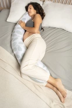 Doomoo Buddy Leaves Aqua Green Voedingskussen B31 -Babyproducten  Winkel doomoo buddy leaves aqua green voedingskussen b31 4