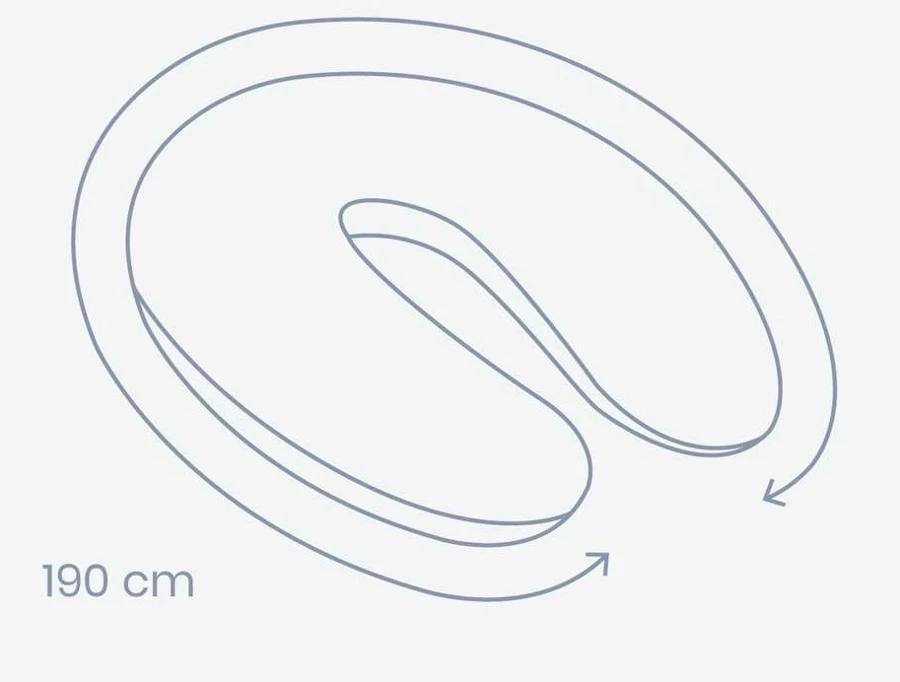 Doomoo Comfy Big Tetra Grey Voedingskussenhoes 35002021 7 Doomoo Comfy Big Tetra Grey Voedingskussenhoes 35002021 - Afbeelding 5