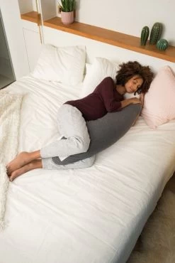 Doomoo Sleepy Flower Grey Zwangerschapskussen SL04 -Babyproducten  Winkel doomoo sleepy flower grey zwangerschapskussen sl04 1 1920x1920