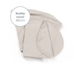 Doomoo Buddy Tetra Jersey Sand Voedingskussenhoes BC B83 -Babyproducten  Winkel doomoo webshops bcb83 buddy cover tetra jersey sand