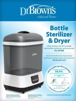 Dr. Brown's Dr Brown's Sterilisator Met Droogfunctie AC178-INT -Babyproducten  Winkel dr brown s sterilisator met droogfunctie ac178 int 2