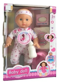 Eco Toys 33cm Pop Roze Romper Met Accessoires HC531523 -Babyproducten  Winkel eco toys 33cm pop roze romper met accessoires hc531523 .1 1