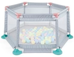 Eco Toys Grijs Box En Ballenbak CH50196