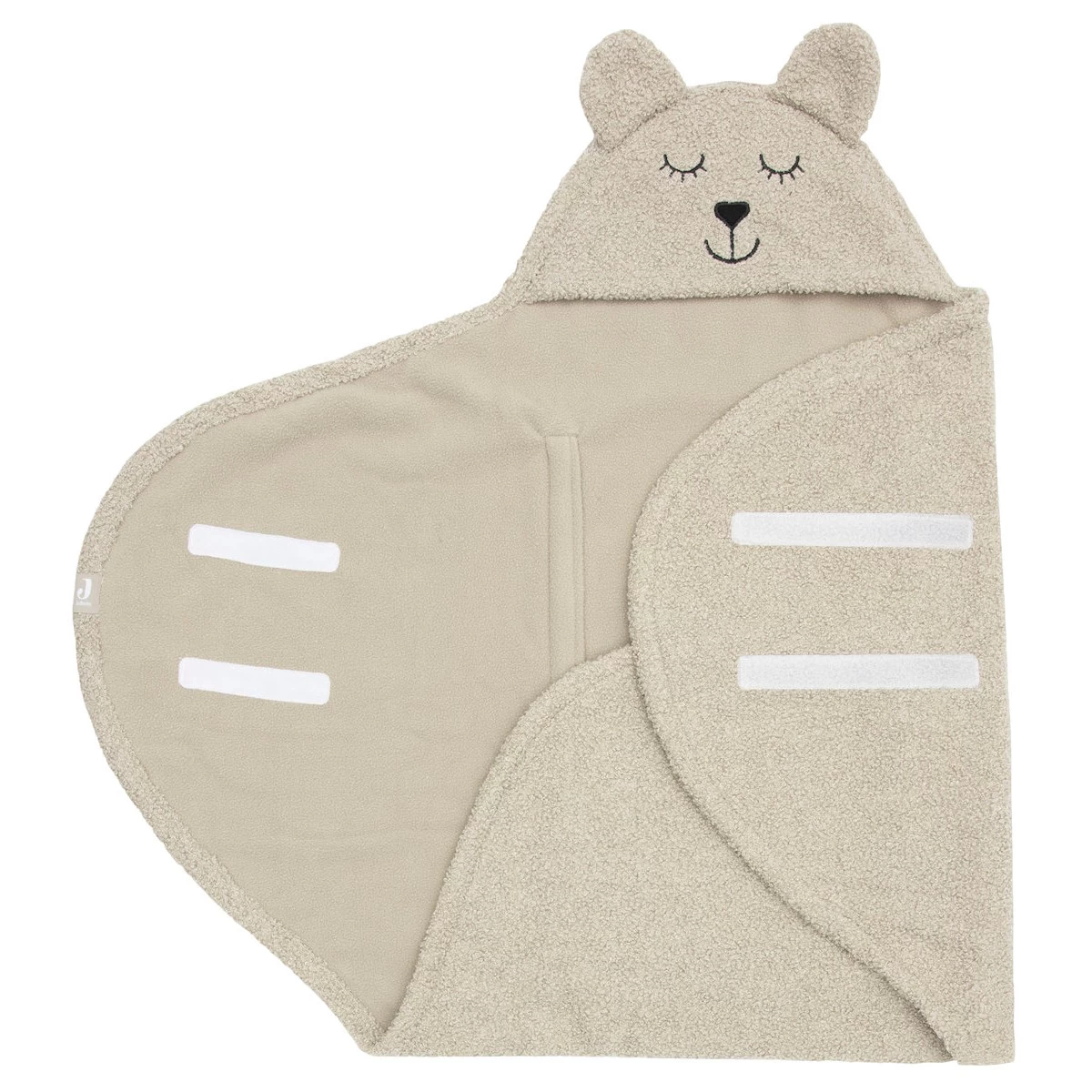 Jollein Bear Boucle Olive Green Wikkeldeken 032-566-67061 3 Jollein Bear Boucle Olive Green Wikkeldeken 032-566-67061