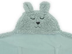 Jollein Bunny Ash Green Wikkeldeken 032-566-66018 -Babyproducten  Winkel jollein bunny ash green wikkeldeken 032 566 66018 3