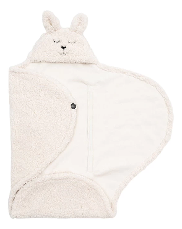 Jollein Bunny Off-White Wikkeldeken 032-566-65331 3 Jollein Bunny Off-White Wikkeldeken 032-566-65331