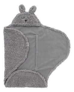 Jollein Bunny Storm Grey Wikkeldeken 032-566-65332