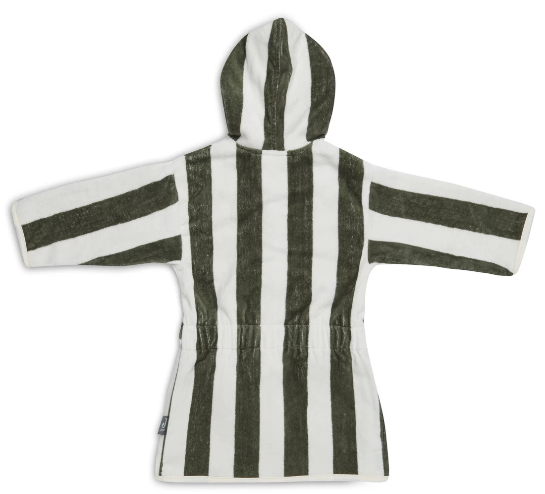 Jollein Stripe Terry Leaf Green 3-4jr Badjas 060-809-67001 4 Jollein Stripe Terry Leaf Green 3-4jr Badjas 060-809-67001 - Afbeelding 2