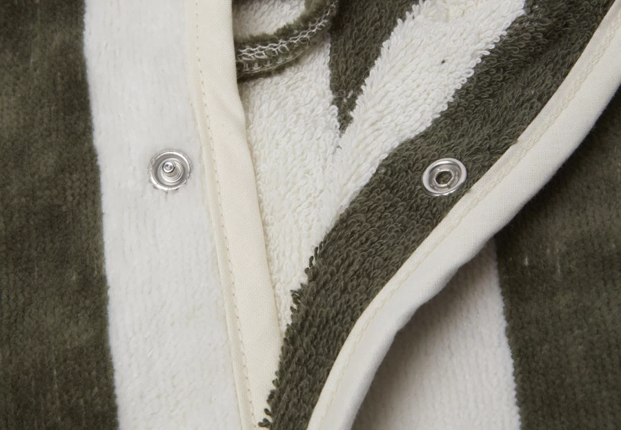 Jollein Stripe Terry Leaf Green 3-4jr Badjas 060-809-67001 6 Jollein Stripe Terry Leaf Green 3-4jr Badjas 060-809-67001 - Afbeelding 4