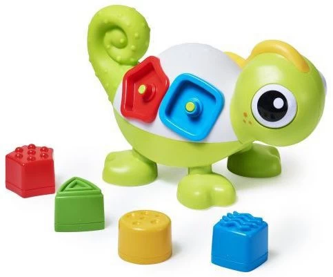 Infantino Sensory Leon De Kameleon Speelgoed BK-05215 6 Infantino Sensory Leon De Kameleon Speelgoed BK-05215 - Afbeelding 4