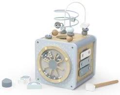 Label Label Blauw Houten Activiteitenkubus LLWT-34307 -Babyproducten  Winkel label label blauw houten activiteitenkubus llwt 34307 3