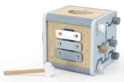 Label Label Blauw Houten Activiteitenkubus LLWT-34307 -Babyproducten  Winkel label label blauw houten activiteitenkubus llwt 34307 4