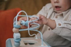 Label Label Nougat Houten Activiteitenkubus LLWT-37131 -Babyproducten  Winkel label label blauw houten activiteitenkubus llwt 34307 7 1