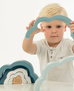 Label Label Cloud Blauw Houten Regenboog Puzzel LLWT-25293 -Babyproducten  Winkel label label cloud blauw houten regenboog puzzel llwt 25293 4