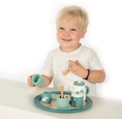 Label Label Groen Houten Theeservies Set LLWT-24814 -Babyproducten  Winkel label label groen houten theeservies set llwt 24814 4