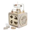Label Label Nougat Houten Activiteitenkubus LLWT-37131 -Babyproducten  Winkel label label nougat houten activiteitenkubus 1