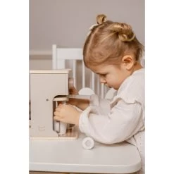 Label Label Nougat Houten Espresso Machine LLWT-37070 -Babyproducten  Winkel label label nougat houten espresso 3