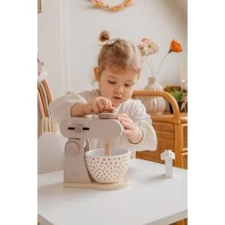 Label Label Nougat Houten Keukenmixer LLWT-37087 -Babyproducten  Winkel label label nougat houten keukenmixer llwt 37087 7