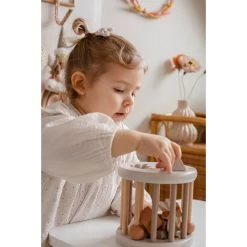 Label Label Nougat Houten Rollende Vormenstoof LLWT-37148 -Babyproducten  Winkel label label nougat houten rollende vormenstoof llwt 37148 8