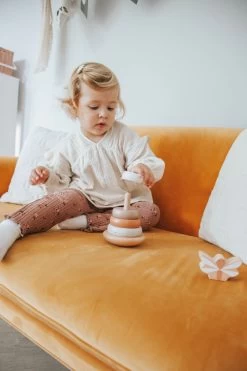 Label Label Nougat Houten Tuimelring Piramide LLWT-34383 -Babyproducten  Winkel label label nougat houten tuimelring piramide llwt 34383 5