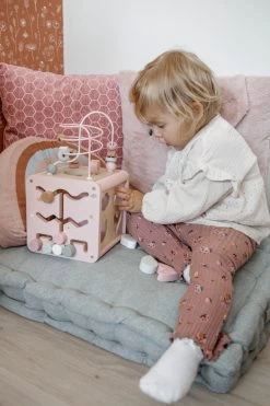 Label Label Roze Houten Activiteitenkubus LLWT-34314 -Babyproducten  Winkel label label roze houten activiteitenkubus llwt 34314 5