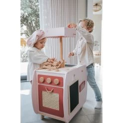 Label Label Roze Houten Bistro Keuken LLWT-34741 -Babyproducten  Winkel label label roze houten bistro keuken llwt 34741 sfeerfoto