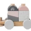 Label Label Roze Houten Speelgoed Trein LLWT-25163 -Babyproducten  Winkel label label roze houten speelgoed trein llwt 25156