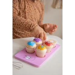 Label Label Barbapapa Houten Cupcakes Set LLBB-35808 -Babyproducten  Winkel llbb 35793 label label barbapapa wooden cupcakes set 20