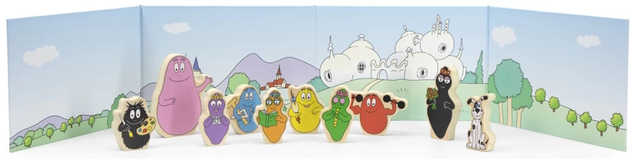 Label Label Barbapapa Houten Family Blokken LLBB-35847 3 Label Label Barbapapa Houten Family Blokken LLBB-35847