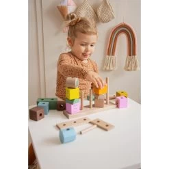 Label Label Barbapapa Houten Stapelblokken LLBB-37025 11 Label Label Barbapapa Houten Stapelblokken LLBB-37025 -Babyproducten Winkel llbb 37025 barbabapapa wooden stacking blocks 14