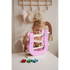 Label Label Barbapapa Houten Autobaan LLBB-37032 -Babyproducten  Winkel llbb 37032 barbapapa wooden car slider 05