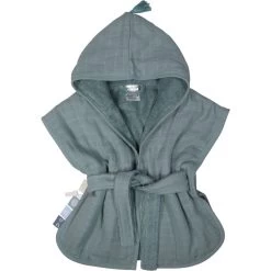 Label Label Silver Blue Badstof/Hydrofiel Badjas LLTT-934673