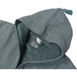 Label Label Silver Blue Badstof/Hydrofiel Badjas LLTT-934673 -Babyproducten  Winkel lltt 934673 bath robe silver blue 05