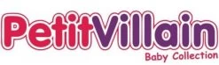 Petit Villain Hydrofiel Lichtblauw Badcape -Babyproducten  Winkel logo petit villain 1 21