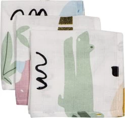 Blush & Blossom Animal Hydrofiel Starterset TR-BB4049 -Babyproducten  Winkel mamaloes blush blossom muslin baby starter pack animal 05