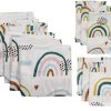 Blush & Blossom Rainbow Hydrofiel Starterset TR-BB4050 -Babyproducten  Winkel mamaloes blush blossom muslin baby starter pack rainbow 06