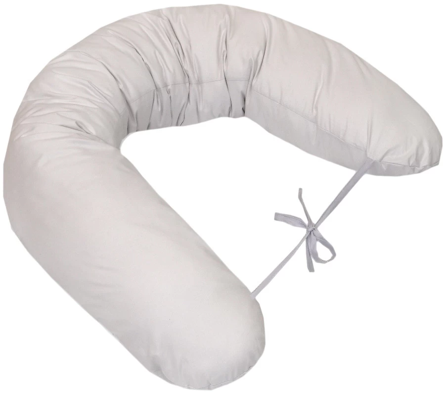 MamaLoes Amy Uni Grijs Voedingskussen 66765 3 MamaLoes Amy Uni Grijs Voedingskussen 66765