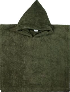 MamaLoes Badstof Groen Baby Poncho ML010508